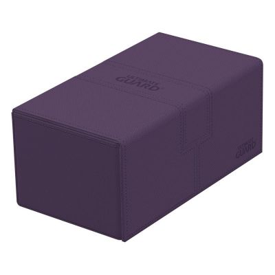 Ultimate Guard Twin Flip&acute;n&acute;Tray Case 200+ XenoSkin Monocolor Violett