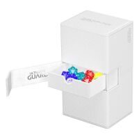 Ultimate Guard Twin Flip&acute;n&acute;Tray Case 200+ XenoSkin Monocolor Wei&szlig;