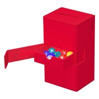 Ultimate Guard Twin Flip&acute;n&acute;Tray Case 200+ XenoSkin Monocolor Rot