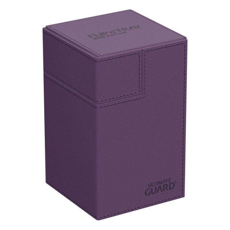 Ultimate Guard Twin Flip´n´Tray 100+ XenoSkin Monocolor Violett