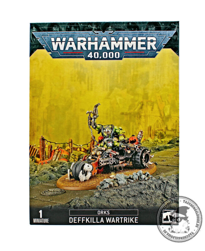 Games Workshop Warhammer 40k Ork Deffkilla Wartrike – Miniatur Zum Zusammenbauen & Bemalen