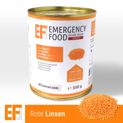 EF BASICS Rote Linsen (350 g)