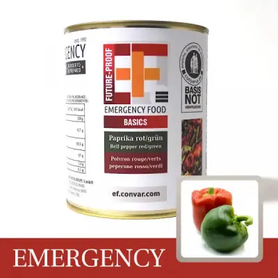 EF BASICS Paprika rot / grün (190 g)