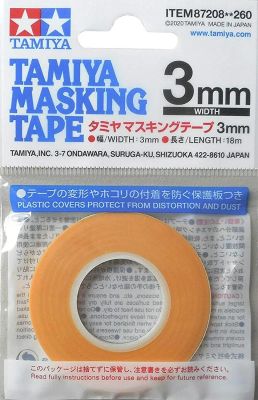 Masking Tape 3 mm/18m