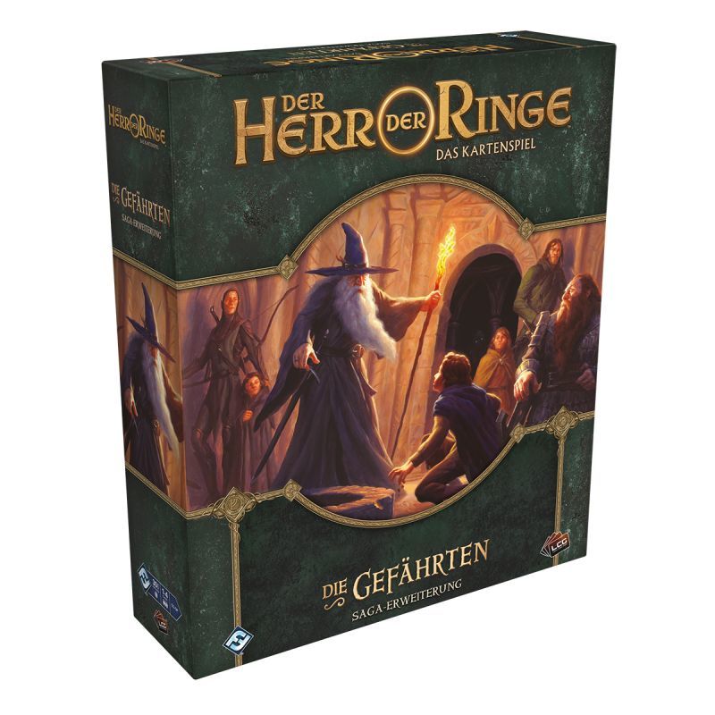 Der Herr der Ringe: Das Kartenspiel - Die Gefährten Verpackung Front