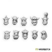 Orc Wild Tribez Heads