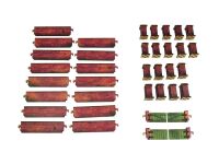 WW2 Normandy Wall w. Gate (low) PREPAINTED Inhalt