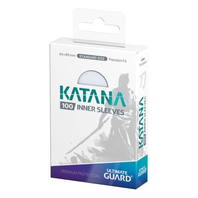 Ultimate Guard Katana Inner Sleeves Standardgr&ouml;&szlig;e Transparent (100)