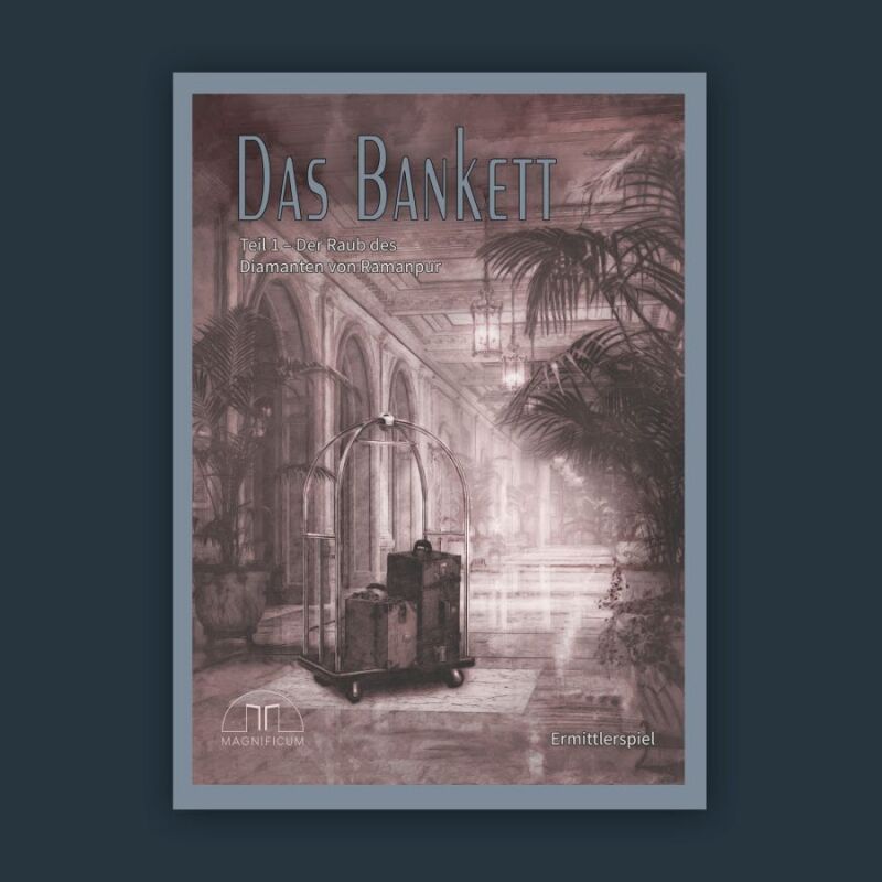 DAS BANKETT - Der Raub des Diamanten von Ramanpur Verpackung vorne