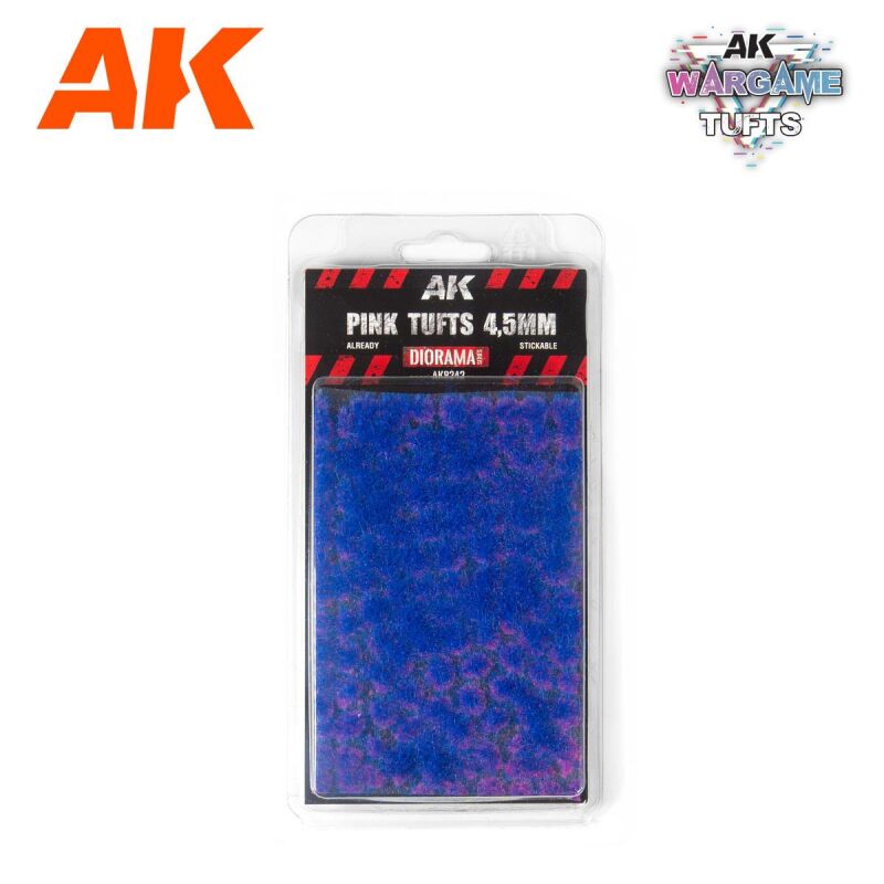Pink & Blue Wargame Tufts (4,5mm)