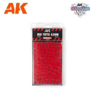 Red Wargame Tufts (4,5mm)