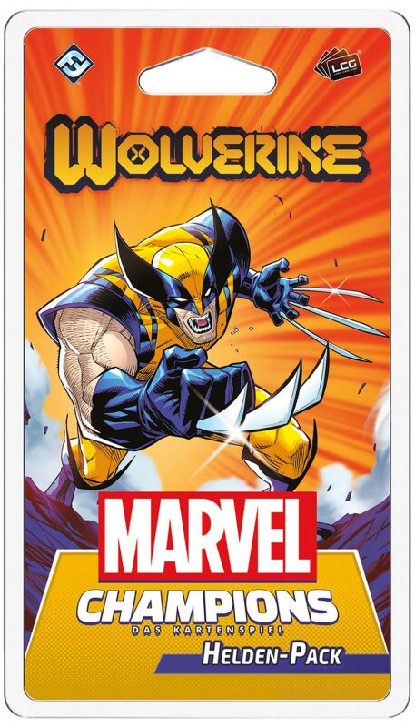 Marvel Champions Das Kartenspiel - Wolverine Verpackung vorne