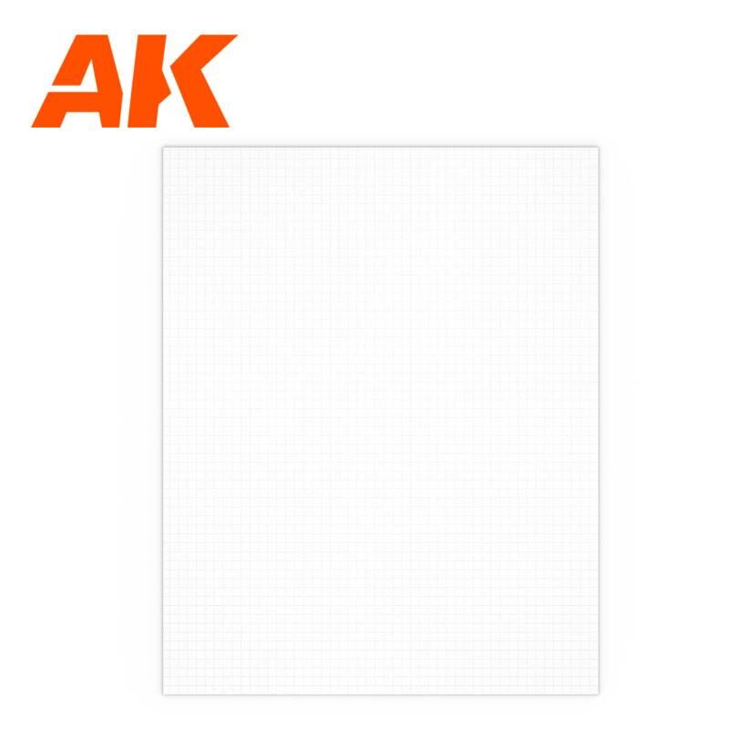 Square Pavement Brick Small 4mm - 245x195mm (1 Sheet)