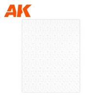 Pavement Spike Brick Sheet 245x195mm/9.64x7.68