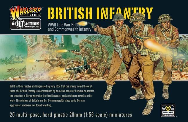 British Infantry miniaturen auswahl