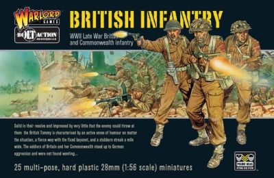 British Infantry verpackung vorderseite cover