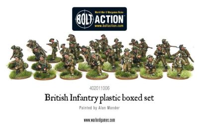 British Infantry miniaturen details
