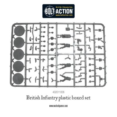 British Infantry miniaturen auswahl