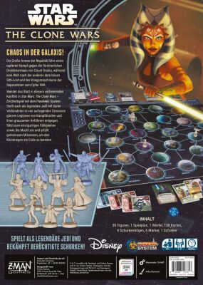 Star Wars: The Clone Wars (Ein Brettspiel mit dem Pandemic-System)