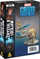 Marvel Crisis Protocol: Miniatures Game: Crystal &amp; Lockjaw Character Pack