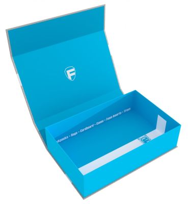 Magnetbox Half-Size blau 75mm (leer)