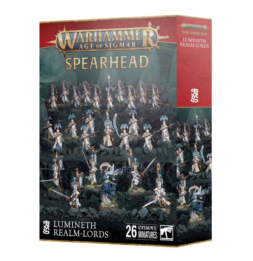Warhammer AoS - Cartes De Sorts Persistants Pour Lumineth Realm-Lords, Accessoire De Jeu