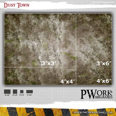 Dust Town 3x3 (Neopren)