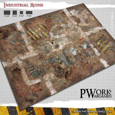 Industrial Ruins 22x30 (PVC)