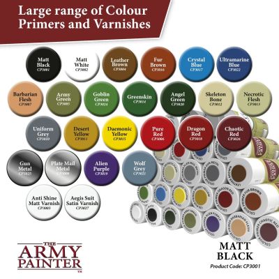 Colour Primer Matt Black (400ml)