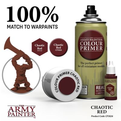 Colour Primer Chaotic Red (400ml)