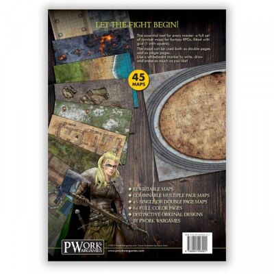 Combat Book - Rewritable Combat Maps for Tabletop RPGs
