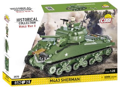 COBI-2570 M4A3 Sherman Verpackung Front