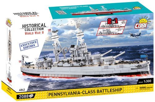 COBI-4842 Pennsylvania Class Battleship Executive Edition Verpackung Front