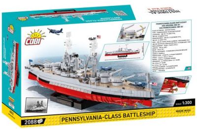COBI-4842 Pennsylvania Class Battleship Executive Edition Inhalt