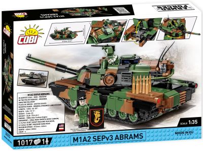 COBI-2623 M1A2 Abrams Sepv3 Inhalt