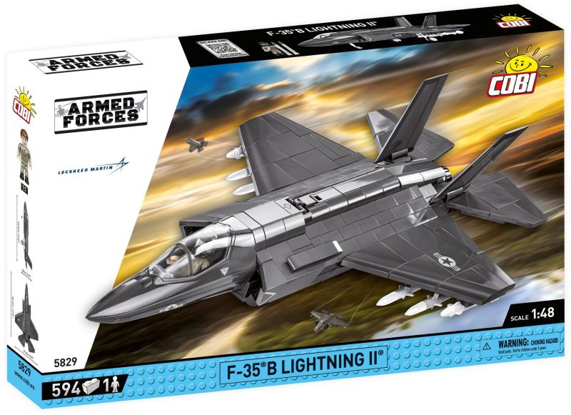 COBI-5829 F-35b Lightning II (USAF) Verpackung Front