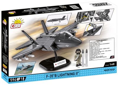 COBI-5829 F-35b Lightning II (USAF) Verpackung R&uuml;ckseite