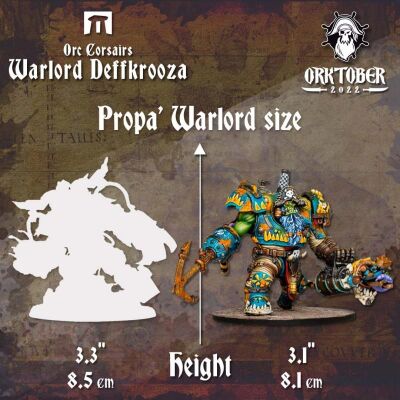 Orc Corsair Warlord Deffkrooza