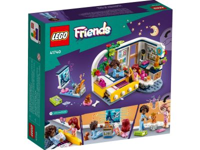 LEGO Friends - 41740 Aliyas Zimmer Verpackung R&uuml;ckseite