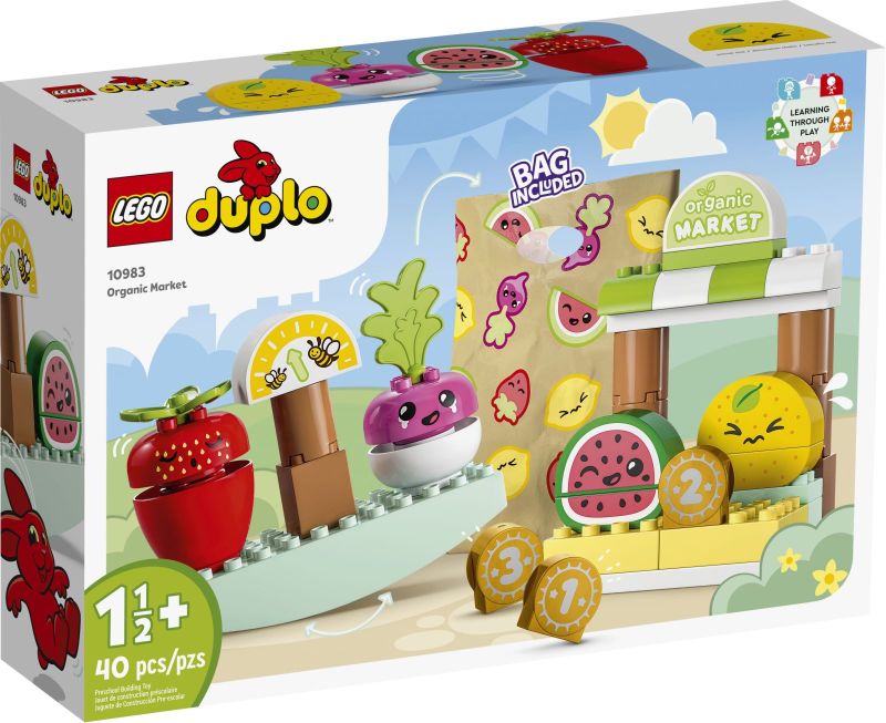 LEGO DUPLO - 10983 Biomarkt Verpackung Rückseite