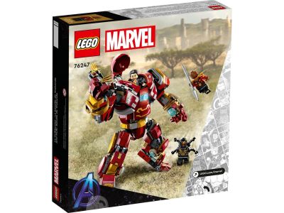 LEGO Marvel Super Heroes - 76247 Hulkbuster: Der Kampf&nbsp;von Wakanda Verpackung R&uuml;ckseite