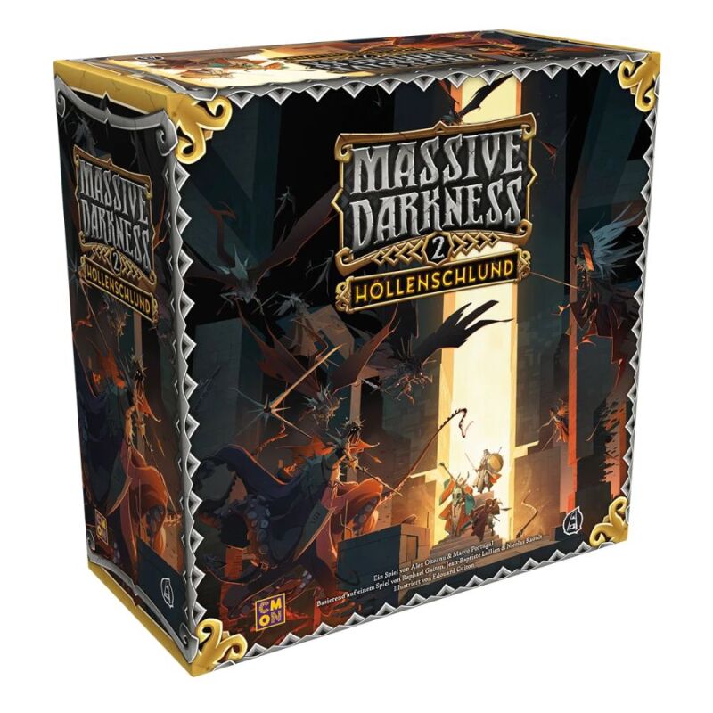 Massive Darkness 2: Höllenschlund verpackung vorderseite