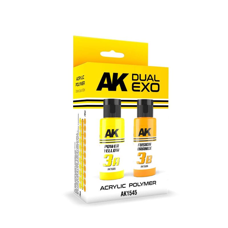 Power Yellow & Fusion Orange Dual Exo Set (2x60ml)