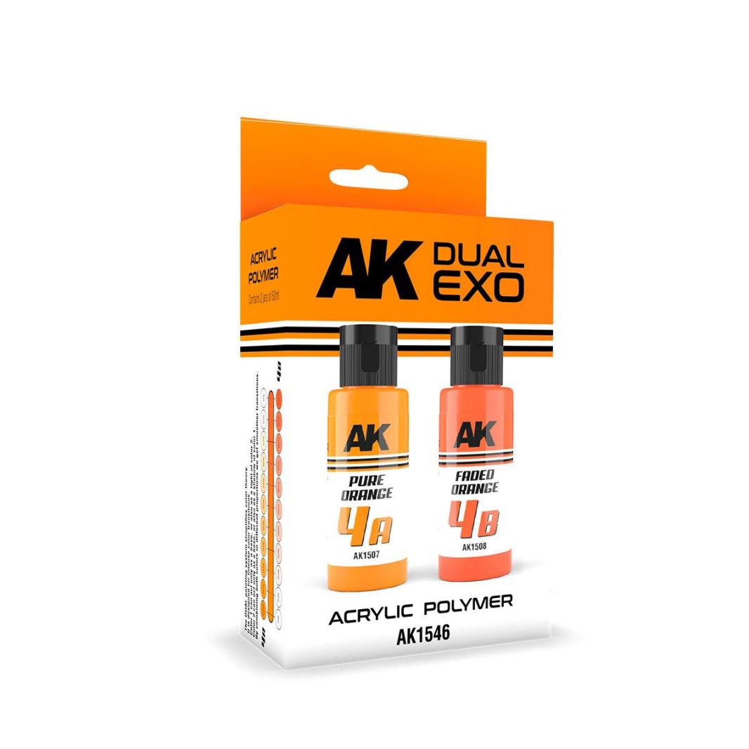 Pure Orange & Faded Orange Dual Exo Set (2x60ml)