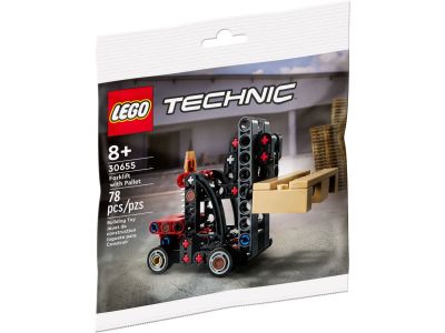LEGO Technic - 30655 Gabelstapler mit Palette Verpackung...