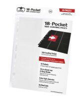 Ultimate Guard 18-Pocket Pages Side-Loading Wei&szlig; (10)