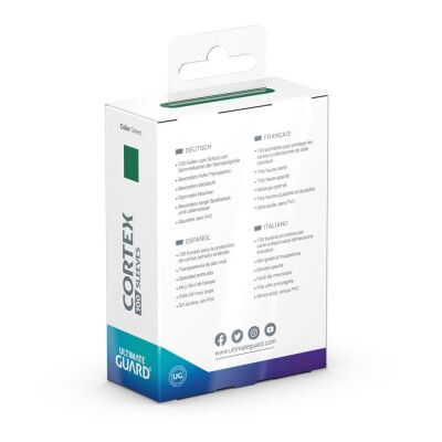 Ultimate Guard Cortex Sleeves Standardgr&ouml;&szlig;e Gr&uuml;n (100)
