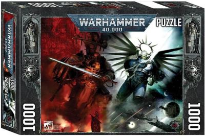 Warhammer 40K Puzzle Gulliman vs Abbadon (1000 Teile)