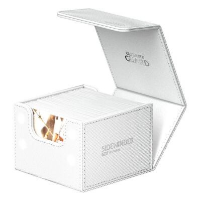 Ultimate Guard Sidewinder 133+ XenoSkin Monocolor Wei&szlig;