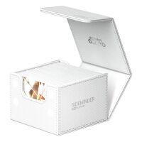 Ultimate Guard Sidewinder 133+ XenoSkin Monocolor Wei&szlig;